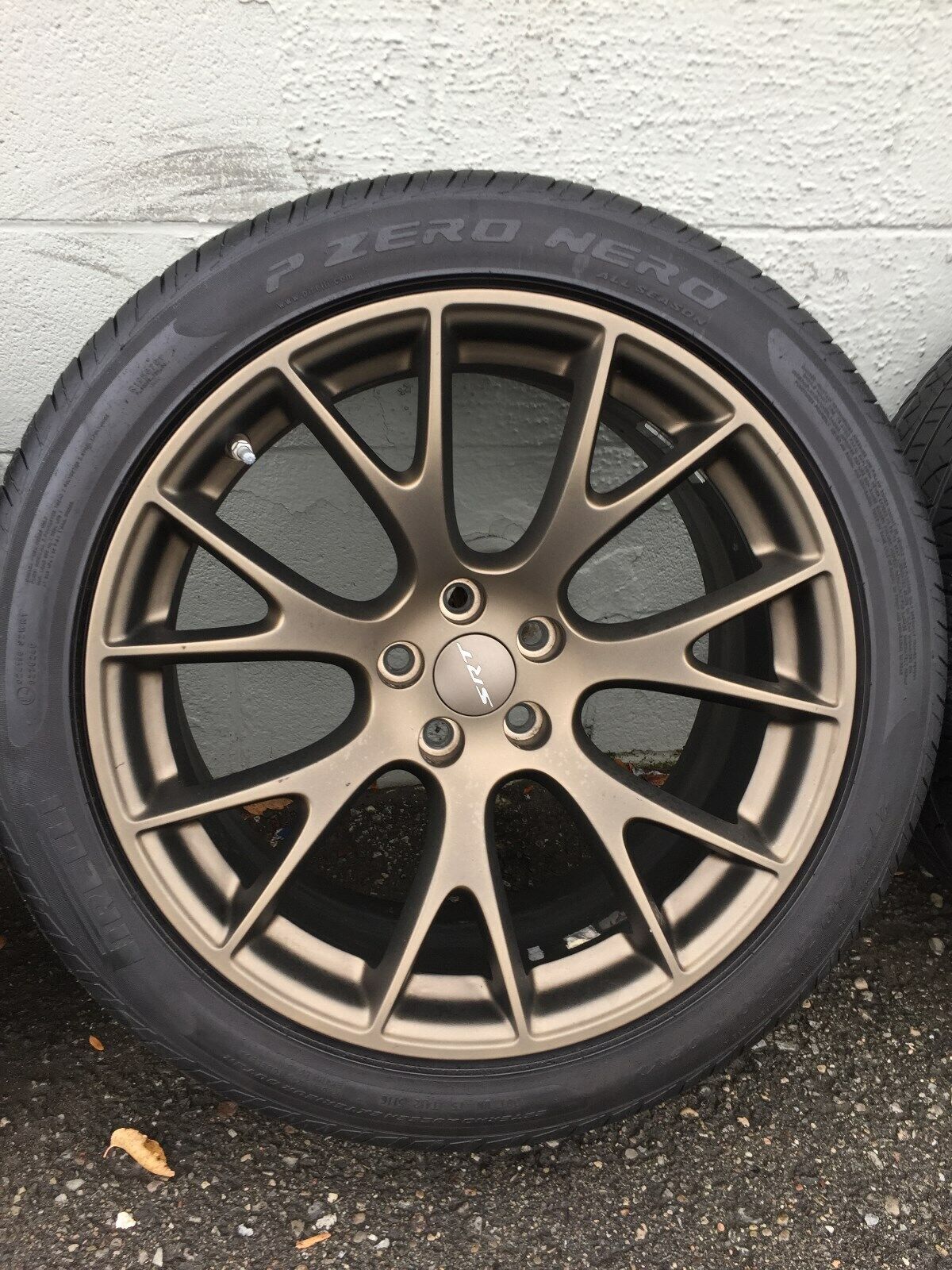 Genuine SRT Hellcat 20” Brass Monkey Wheel & Tire Set