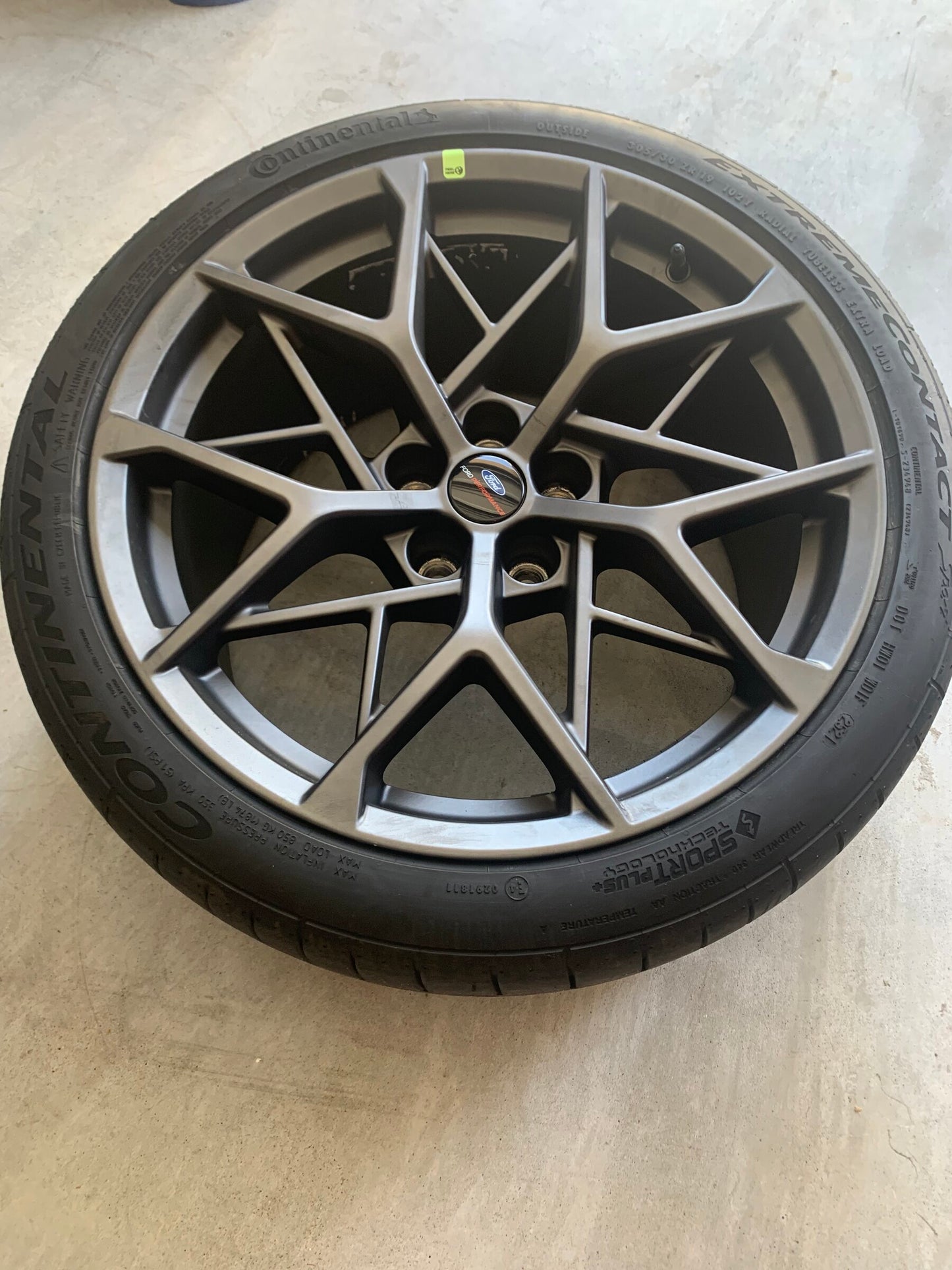 Genuine Ford Mustang Mach 1 Handling Package Wheel & Tire Set