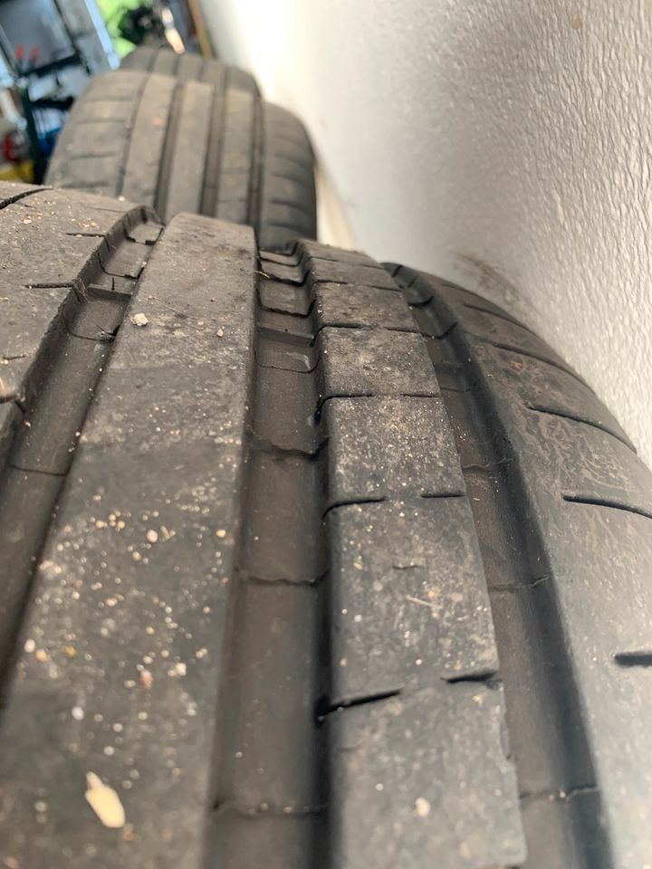 Genuine BMW Style 763M Frozen Gold Wheel & Tire Set