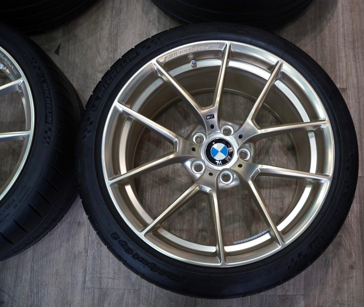 OEM BMW 763M Frozen Gold Wheels