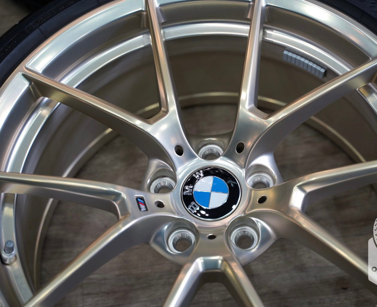 OEM BMW 763M Frozen Gold Wheels